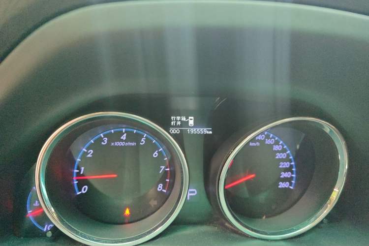 Used Toyota Reiz 2013 2.5V Shangrui Edition Odometer Close Up