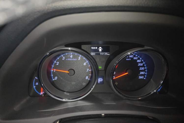 Used Toyota Reiz 2013 2.5V Shangrui Edition Odometer Close Up