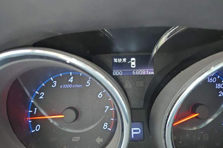 Used Toyota Reiz 2013 2.5V Shangrui Navigation Edition Odometer Close Up