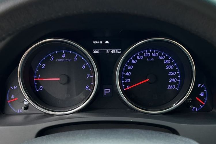 Used Toyota Reiz 2013 2.5V Shangrui Edition Odometer Close Up