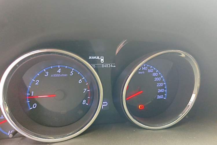 Used Toyota Reiz 2013 2.5V Shangrui Edition Odometer Close Up
