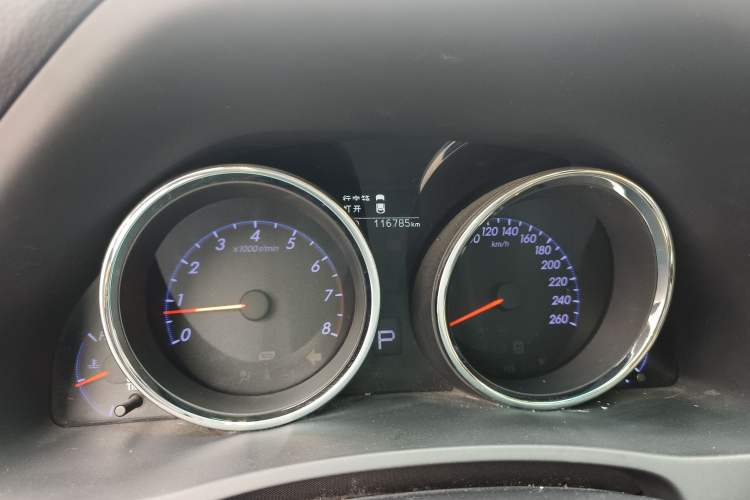 Used Toyota Reiz 2013 2.5V Shangrui Edition Odometer Close Up