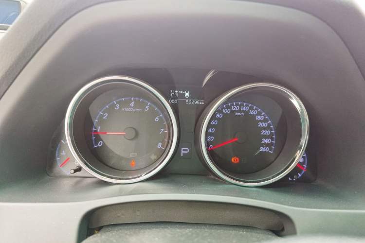 Used Toyota Reiz 2013 2.5V Shangrui Edition Odometer Close Up