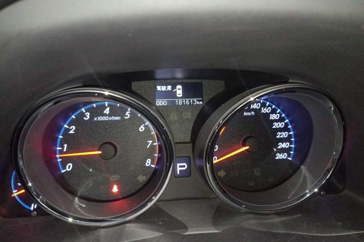 Used Toyota Reiz 2013 2.5V Shangrui Edition Odometer Close Up
