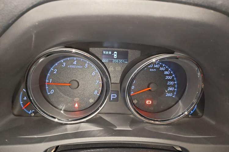 Used Toyota Reiz 2013 2.5V Shangrui Edition Odometer Close Up