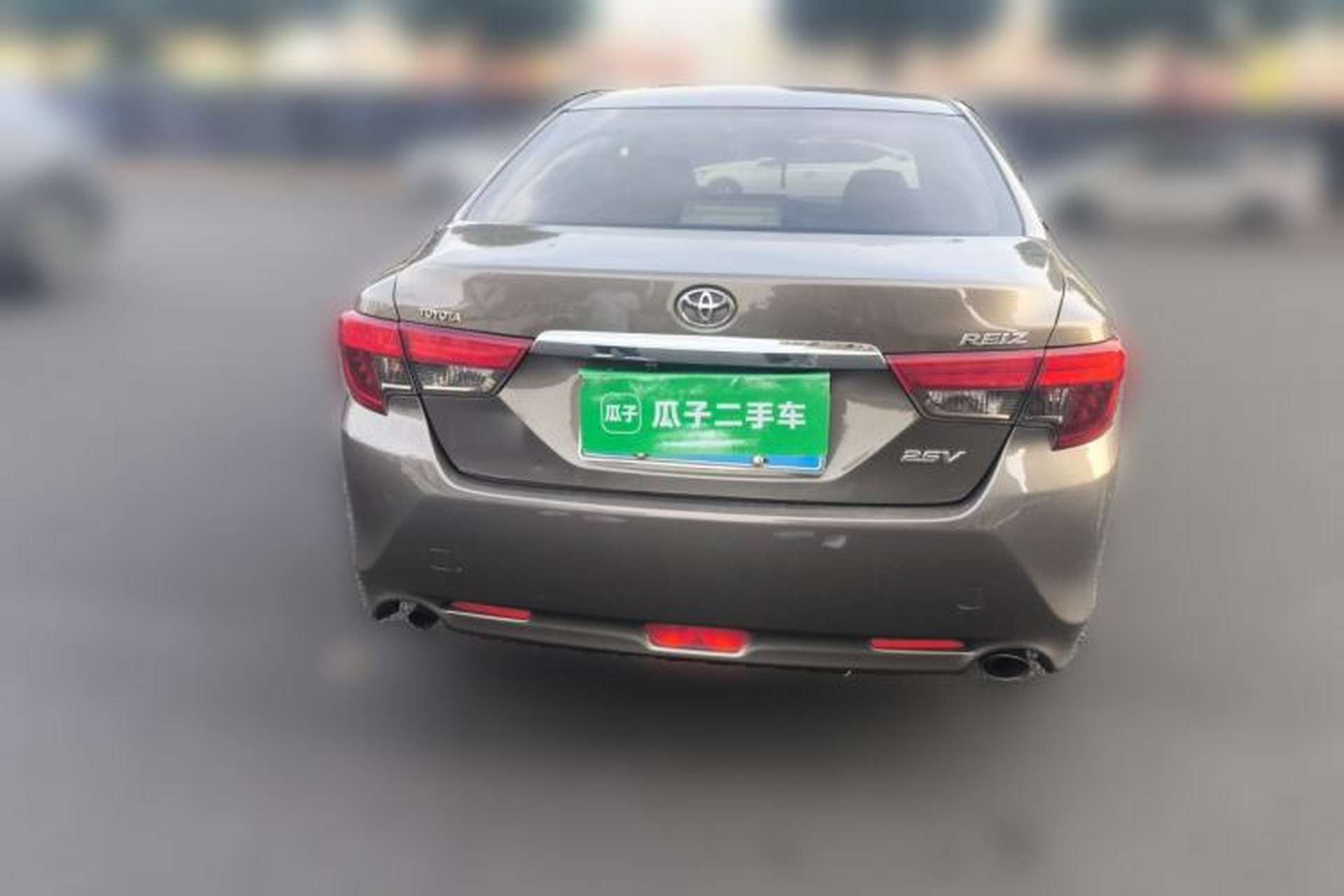 Used Toyota Reiz 2013 2.5V Elite Edition Rear