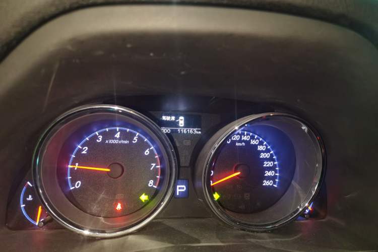 Used Toyota Reiz 2013 2.5V Shangrui Edition Odometer Close Up