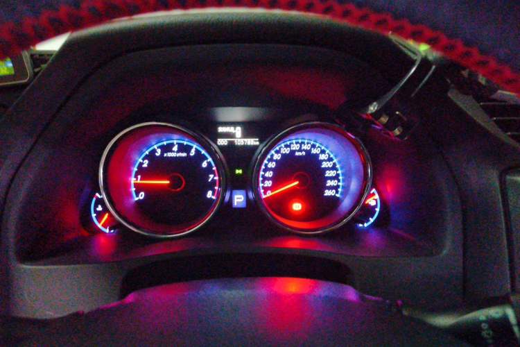 Used Toyota Reiz 2013 2.5V Shangrui Edition Odometer Close Up