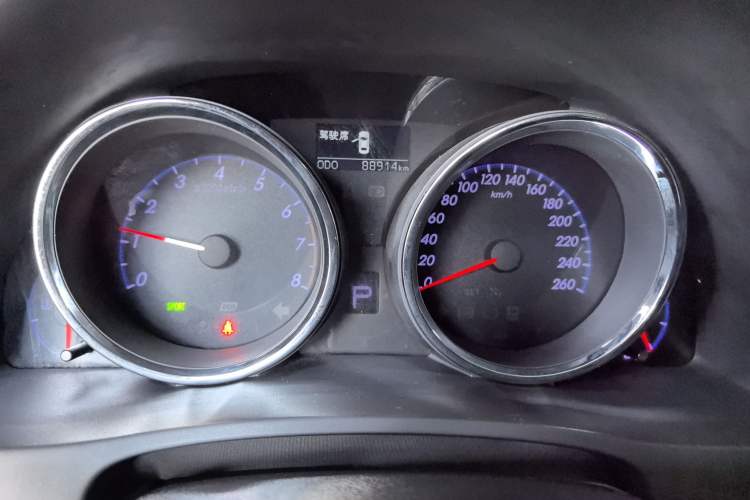 Used Toyota Reiz 2013 2.5V Shangrui Edition Odometer Close Up
