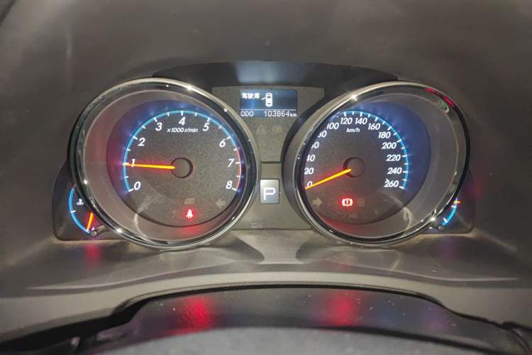 Used Toyota Reiz 2013 2.5V Elite Edition Instrument Cluster