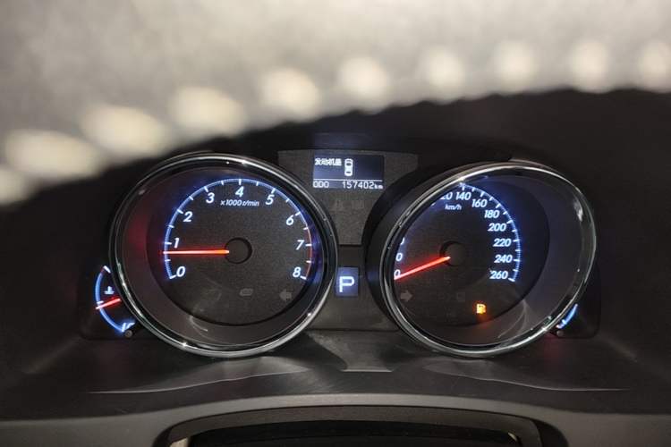 Used Toyota Reiz 2013 2.5V Shangrui Edition Odometer Close Up