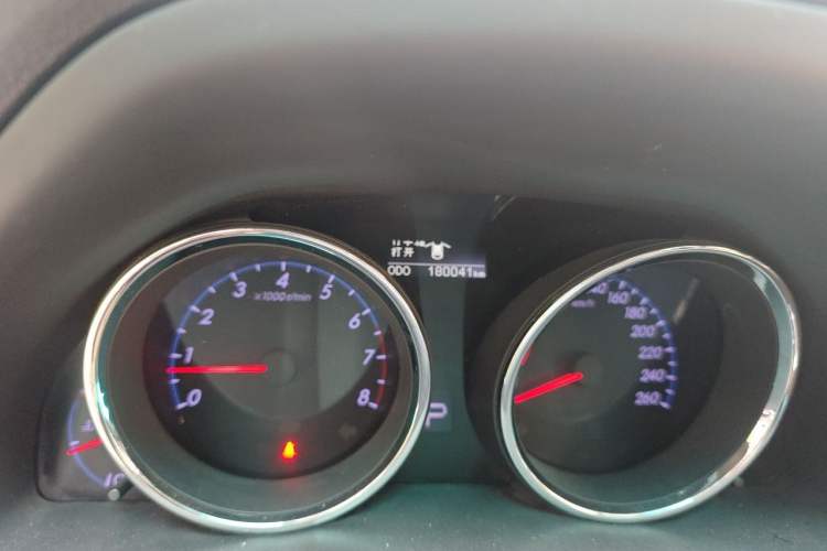 Used Toyota Reiz 2013 2.5V Shangrui Edition Odometer Close Up