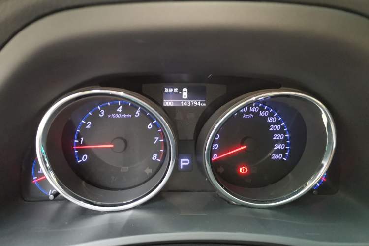 Used Toyota Reiz 2013 2.5V Shangrui Edition Odometer Close Up