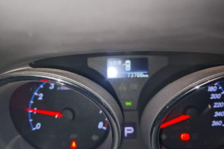 Used Toyota Reiz 2013 2.5V Shangrui Edition Odometer Close Up