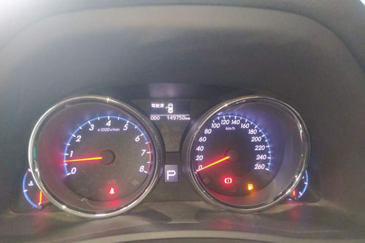 Used Toyota Reiz 2013 2.5V Shangrui Edition Odometer Close Up
