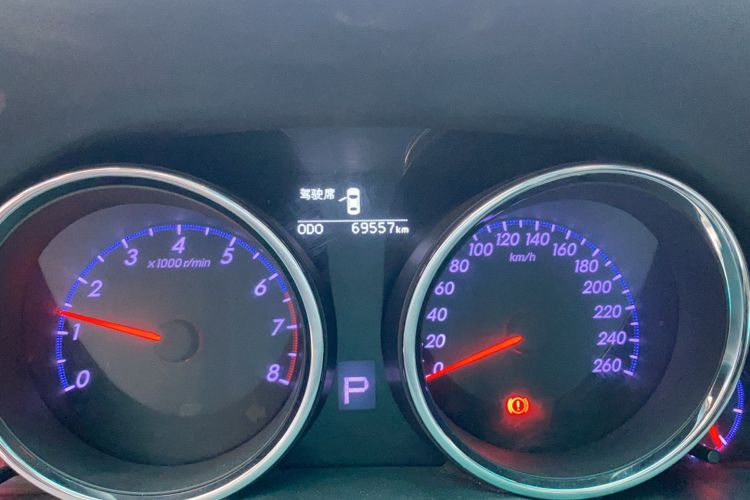 Used Toyota Reiz 2013 2.5V Shangrui Edition Odometer Close Up