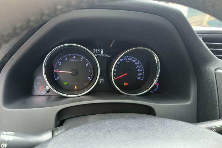 Used Toyota Reiz 2013 2.5V Elite Edition Odometer Close Up