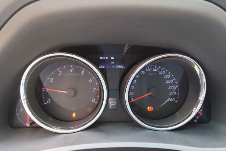 Used Toyota Reiz 2013 2.5V Shangrui Edition Odometer Close Up