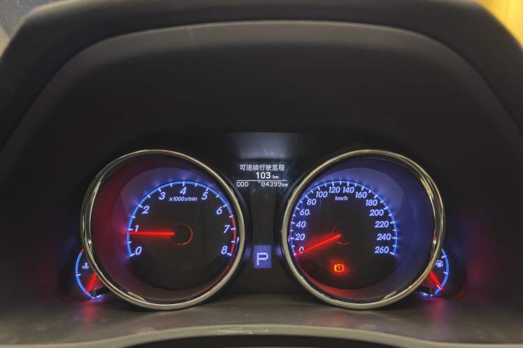 Used Toyota Reiz 2013 2.5S Elite Edition Odometer Close Up