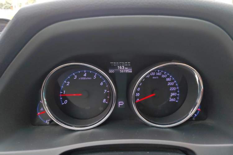 Used Toyota Reiz 2013 2.5V Shangrui Navigation Edition Odometer Close Up