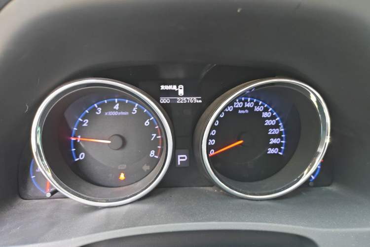 Used Toyota Reiz 2013 2.5V Shangrui Edition Odometer Close Up