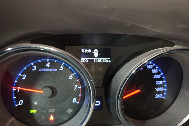 Used Toyota Reiz 2013 2.5V Shangrui Edition Odometer Close Up