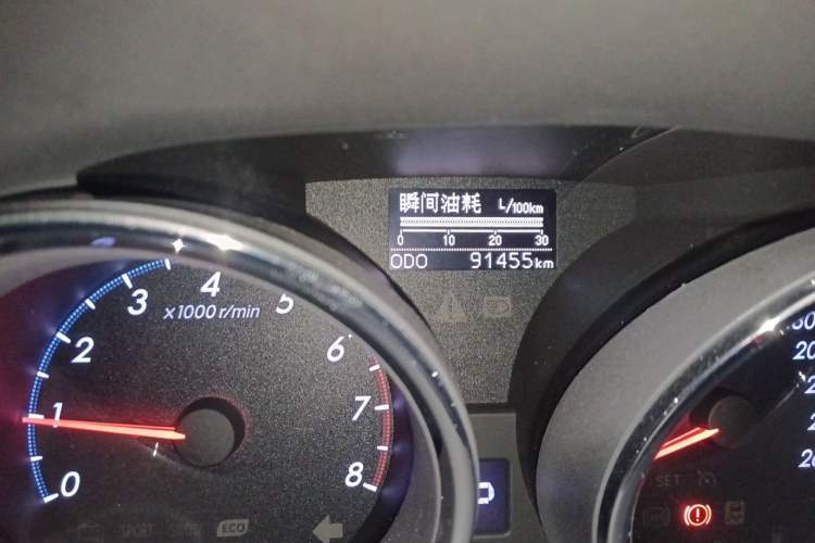 Used Toyota Reiz 2013 2.5V Shangrui Edition Odometer Close Up