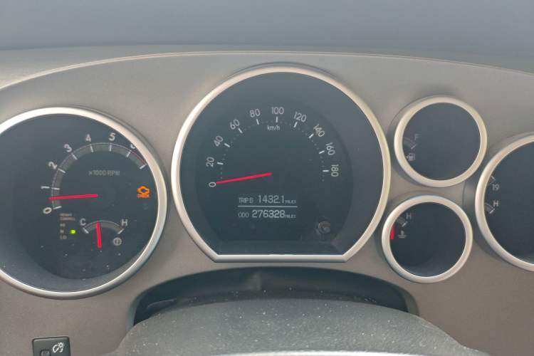 Used Toyota Sequoia 2010 5.7 Platinum Edition Instrument Cluster