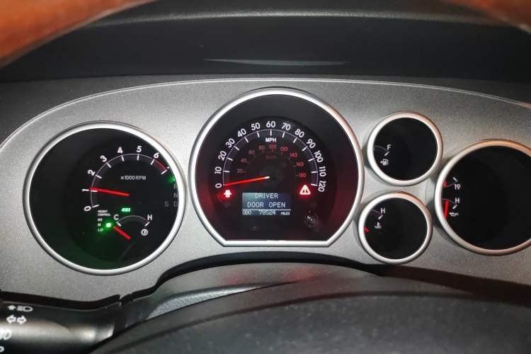 Used Toyota Sequoia 2010 5.7 Platinum Edition Instrument Cluster