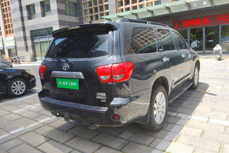 Used Toyota Sequoia 2010 5.7 Platinum Edition Rear Right 45 Deg