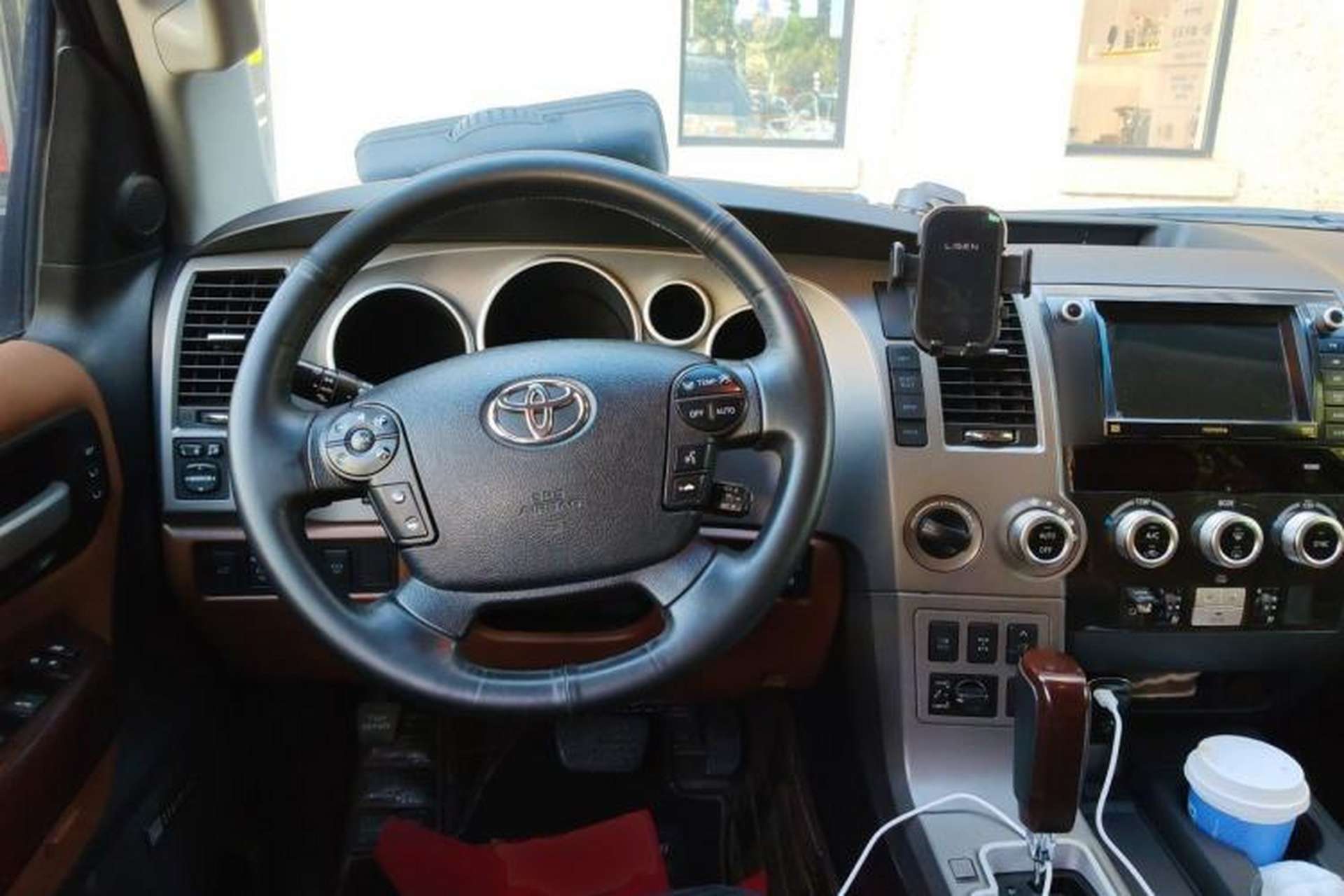 Used Toyota Sequoia 2010 5.7 Platinum Edition Steering Wheel