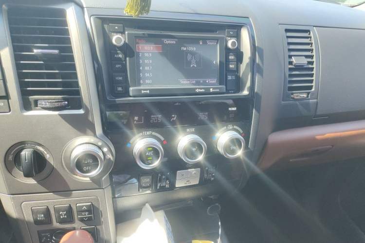 Used Toyota Sequoia  Audio And AC Panel