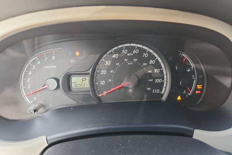 Used Toyota SIENNA 2011 2.7L Two-Wheel-Drive Automatic Trim Instrument Cluster