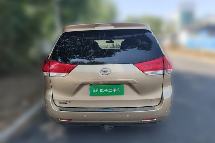 Used Toyota SIENNA 2011 2.7L Two-Wheel-Drive Automatic Trim Rear