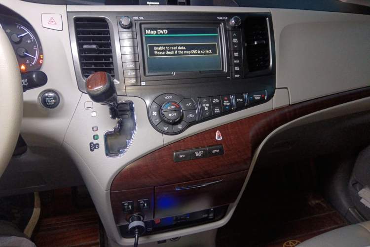 Used Toyota SIENNA 2013 3.5L Four-Wheel Drive Parallel Import Audio And AC Panel