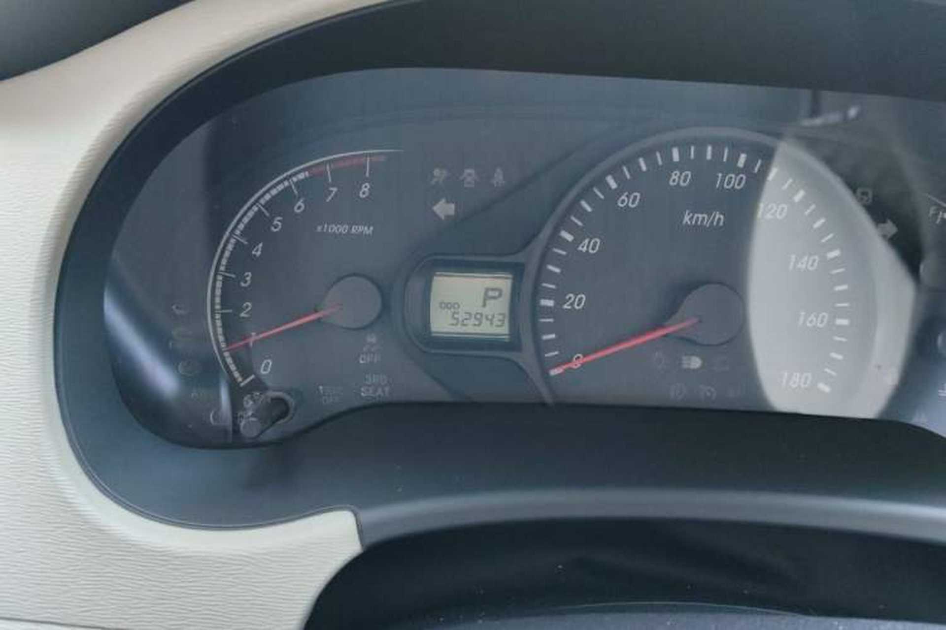 Used Toyota SIENNA  Odometer Close Up