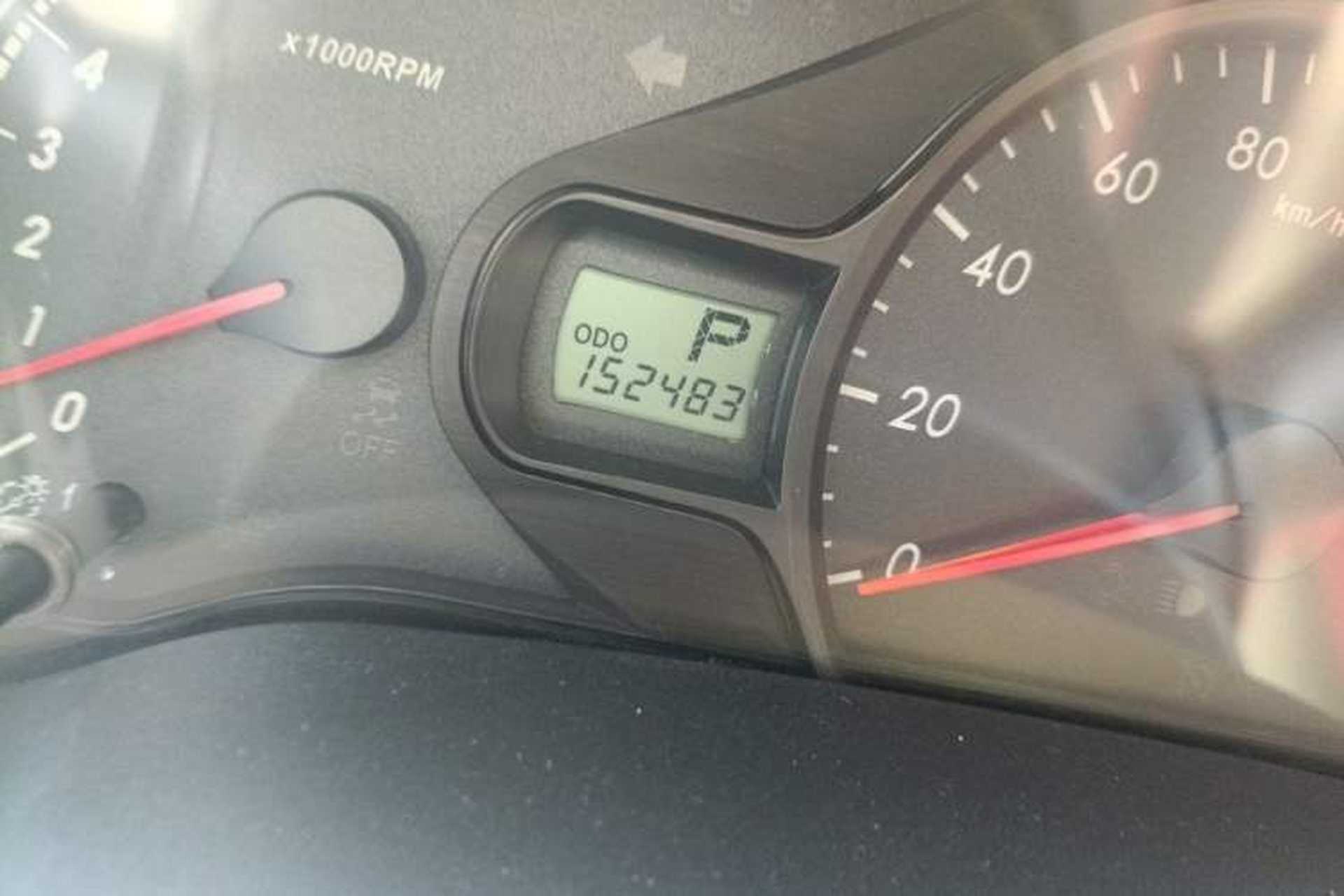 Used Toyota SIENNA  Odometer Close Up