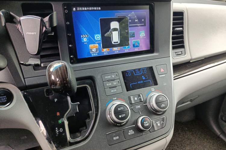 Used Toyota SIENNA 2015 3.5L Two-Wheel Drive LE Audio And AC Panel
