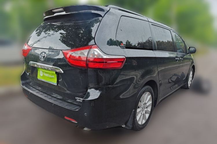 Used Toyota SIENNA 2015 3.5L Automatic 7-Seater Parallel Import Rear Right 45 Deg