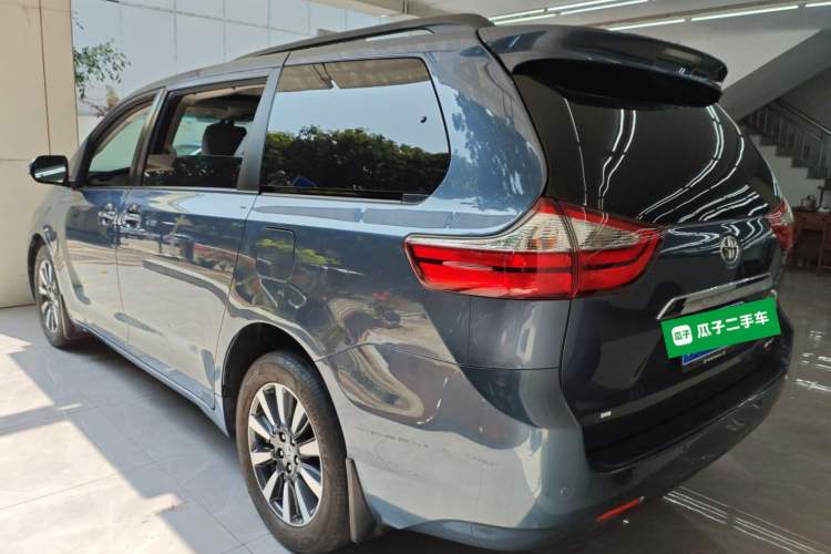 Used Toyota SIENNA 2016 3.5L Two-Wheel Drive 7-Seater Parallel Import Rear Left 45 Deg