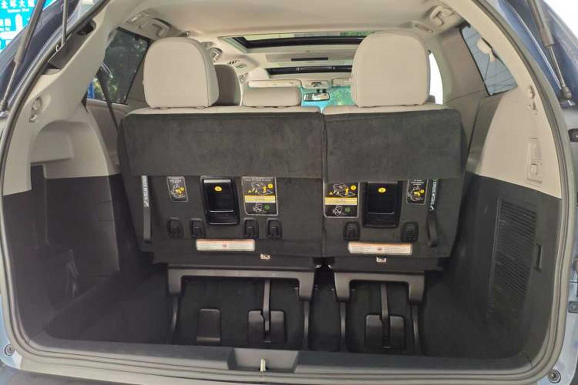 Used Toyota SIENNA 2016 3.5L Two-Wheel Drive 7-Seater Parallel Import Trunk