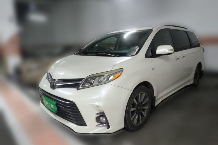 Used Toyota SIENNA 2018 model, automatic, 3.5-liter gasoline engine, 7-seater, parallel-import Toyota Sienna. Guazi used car, China used car export, Used car for sale, Used Toyota cars, Cheapest cars for sale