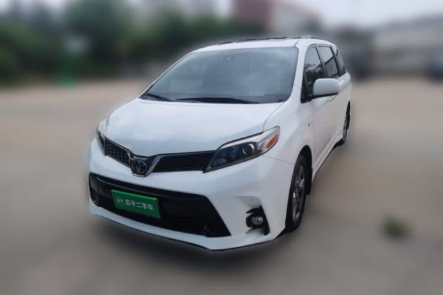 Used Toyota SIENNA 2019 3.5L Four-Wheel Drive SE Version 7-Seater – Canadian Edition