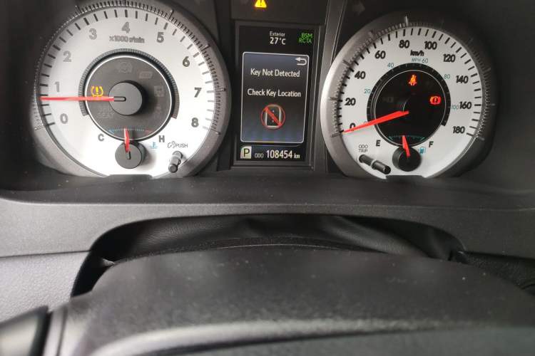 Used Toyota SIENNA 2019 3.5L Four-Wheel Drive Limited 7-Seater Canadian Version Odometer Close Up