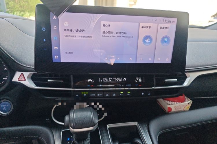 Used Toyota SIENNA 2021 2.5L Hybrid Premium Edition Audio And AC Panel