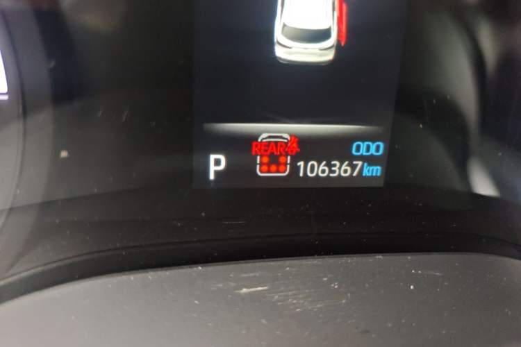 Used Toyota SIENNA 2021 2.5L Hybrid Comfort Edition Odometer Close Up