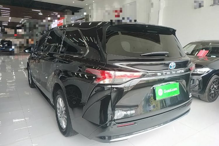 Used Toyota SIENNA 2021 2.5L Hybrid Luxury Edition Rear Left 45 Deg