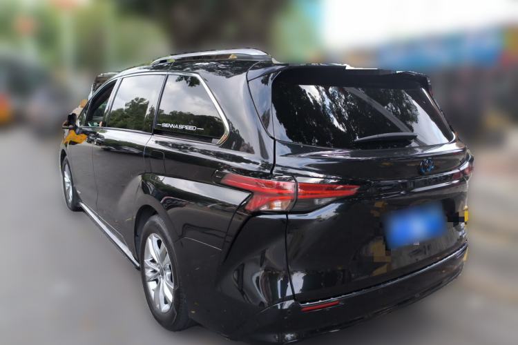 Used Toyota SIENNA 2021 2.5L Hybrid Platinum Edition Rear Left 45 Deg