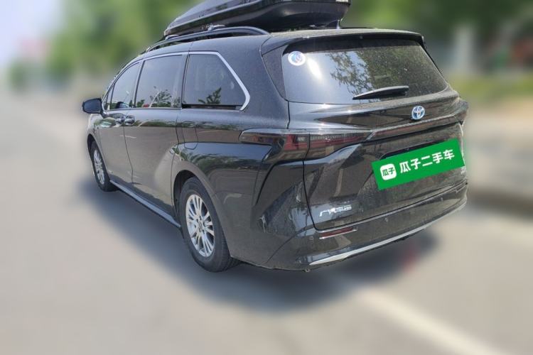 Used Toyota SIENNA 2021 2.5L Hybrid Luxury Edition Rear Left 45 Deg