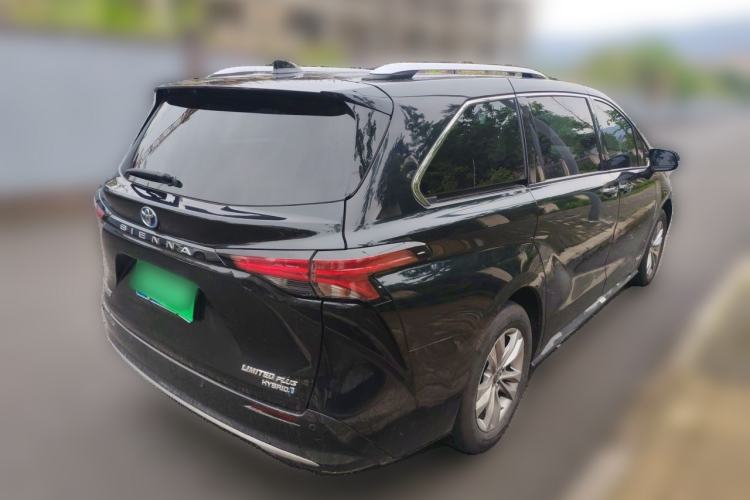 Used Toyota SIENNA 2021 2.5L Hybrid Ultimate Edition Rear Right 45 Deg